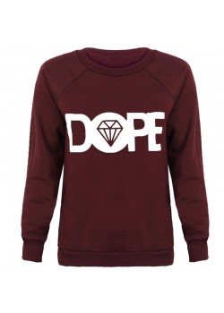 Dope Sweatshirts Jumper (Wine)